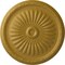 Ekena Millwork Juniper Ceiling Medallion (Fits Canopies up to 7"), Hand-Painted Pharaohs Gold, 36"OD x 1 1/2"P CM36JUPGS - alternate 1